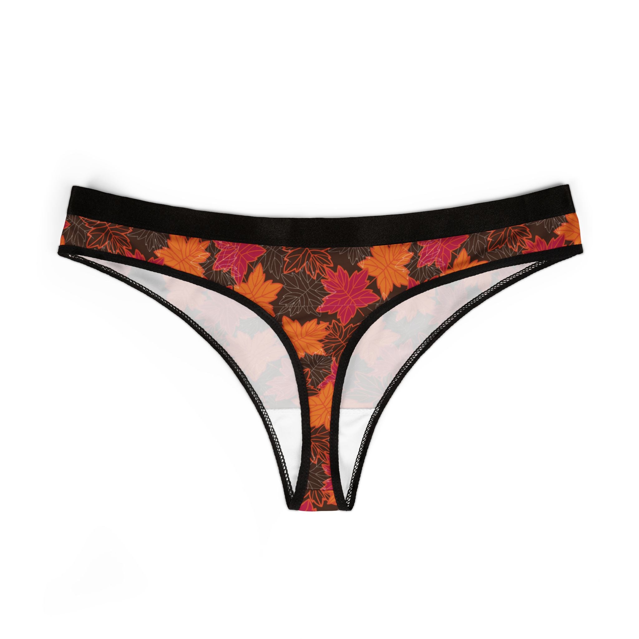Thanksgiving Women's Thong - Autumn Leaves