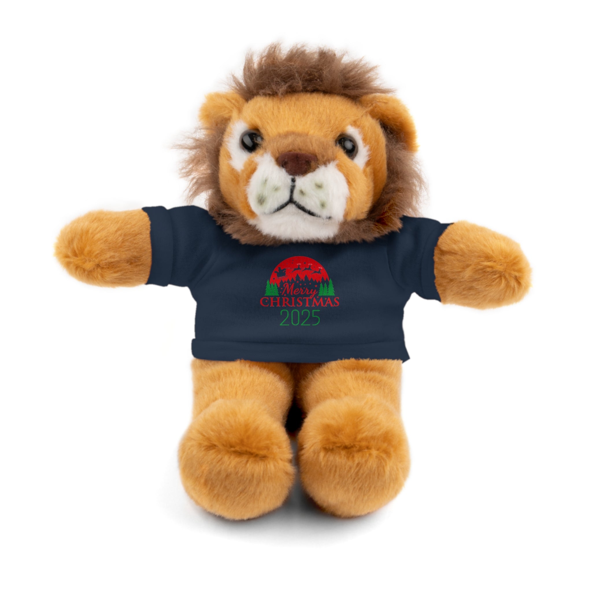 Christmas Plush Bear with 2025 Christmas Tee