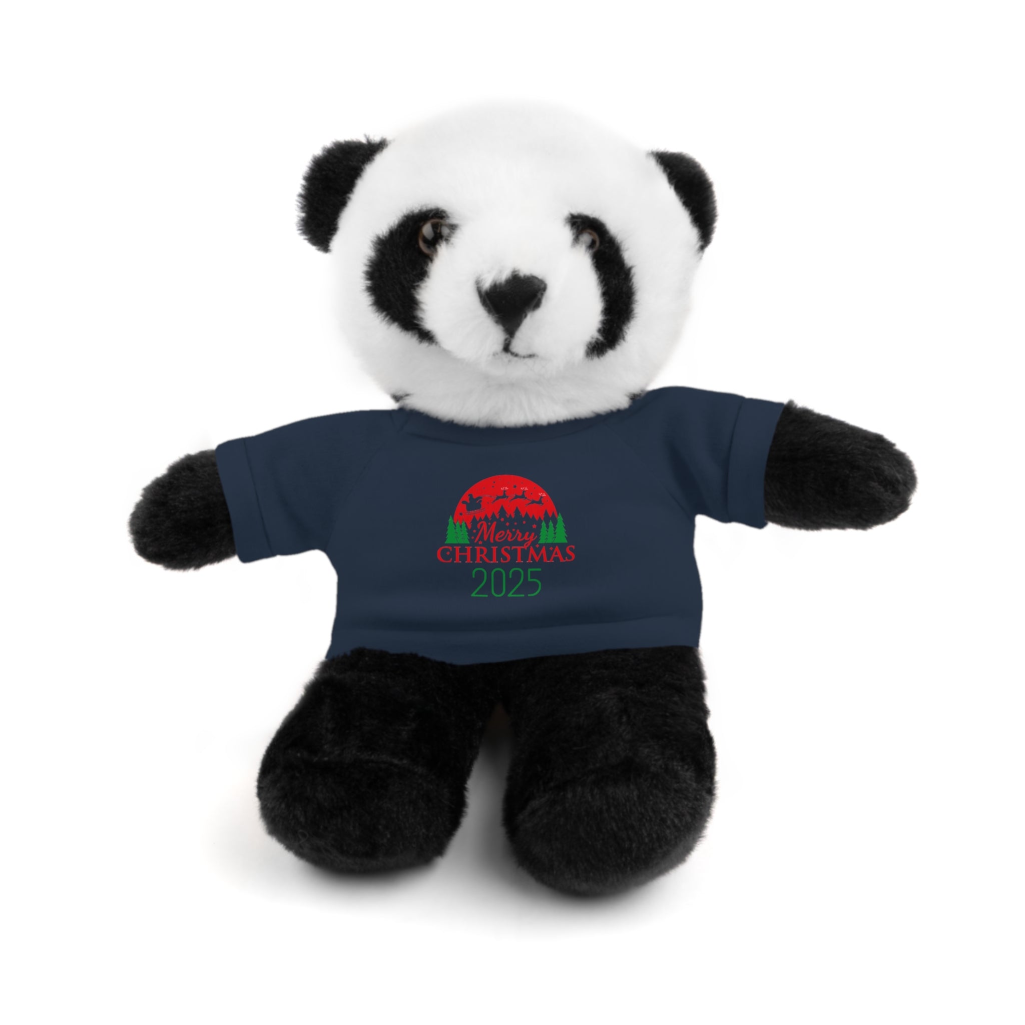 Christmas Plush Bear with 2025 Christmas Tee