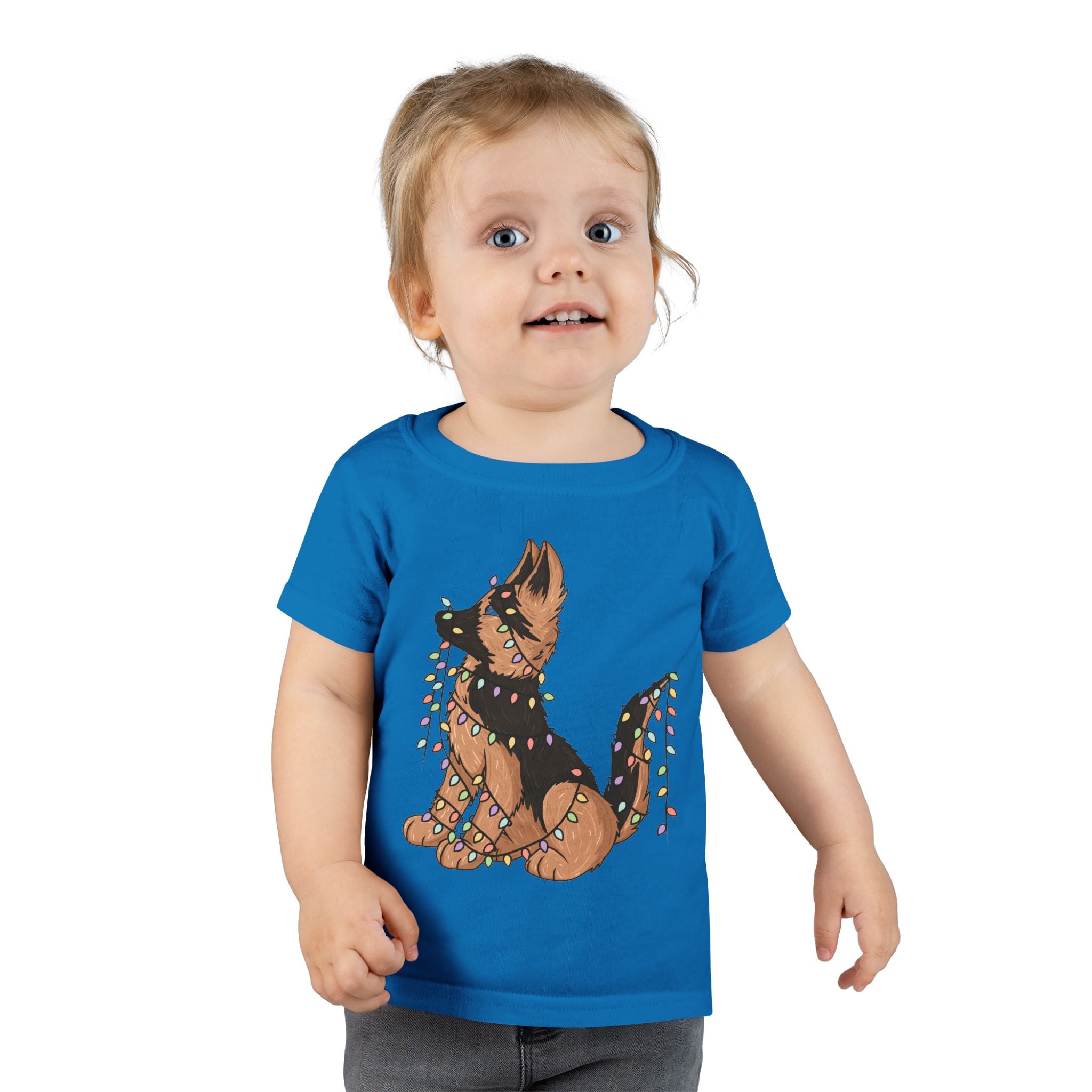 Christmas German Shepherd Toddler T-Shirt