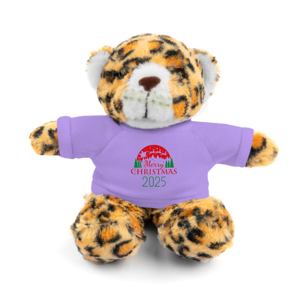 Christmas Plush Bear with 2025 Christmas Tee