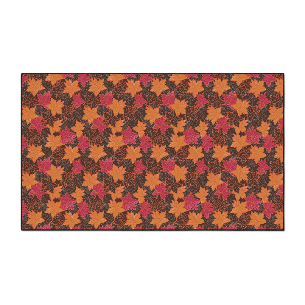 Thanksgiving Heavy Duty Floor Mat - Autumn Leaves