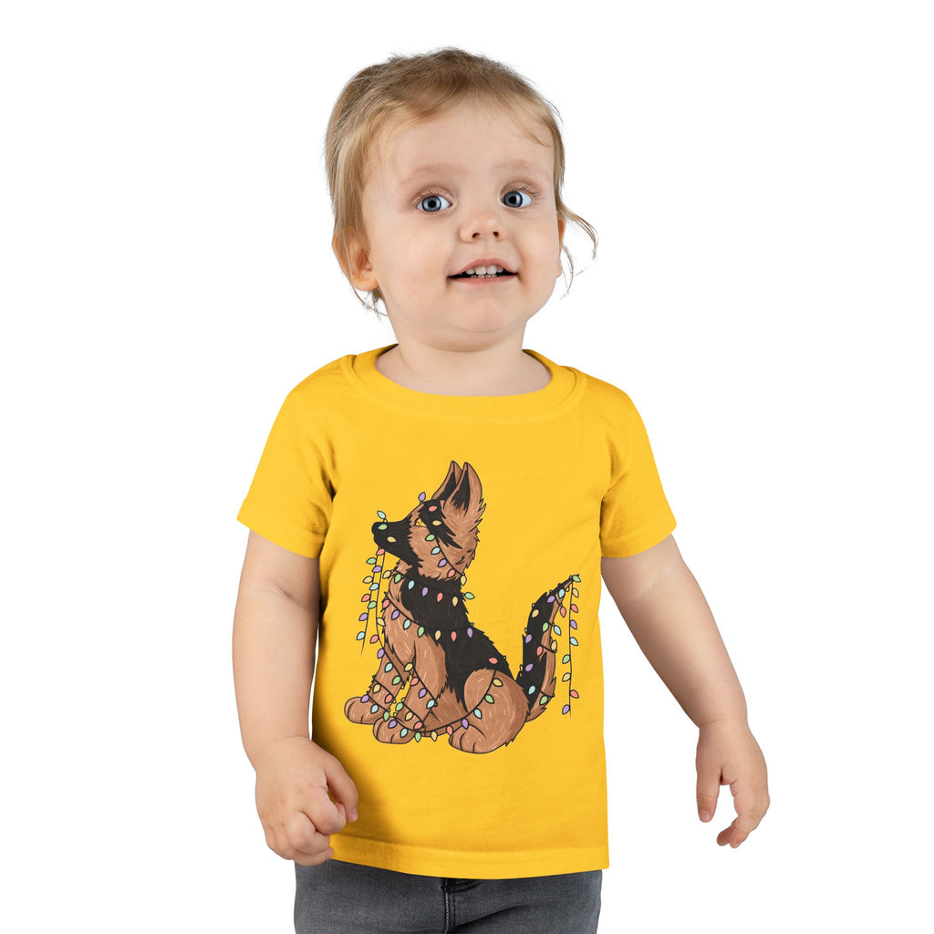 Christmas German Shepherd Toddler T-Shirt
