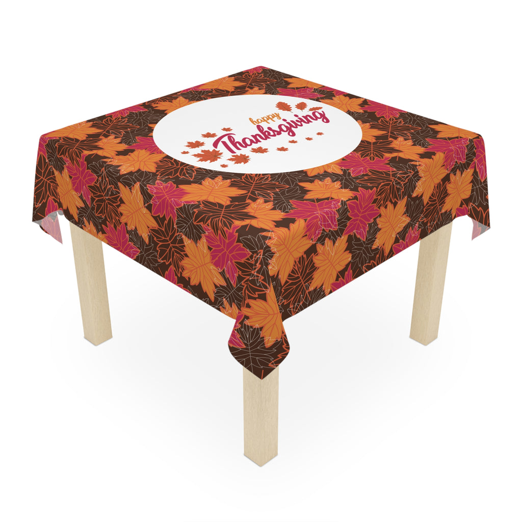 Thanksgiving Tablecloth - Fall Leaves
