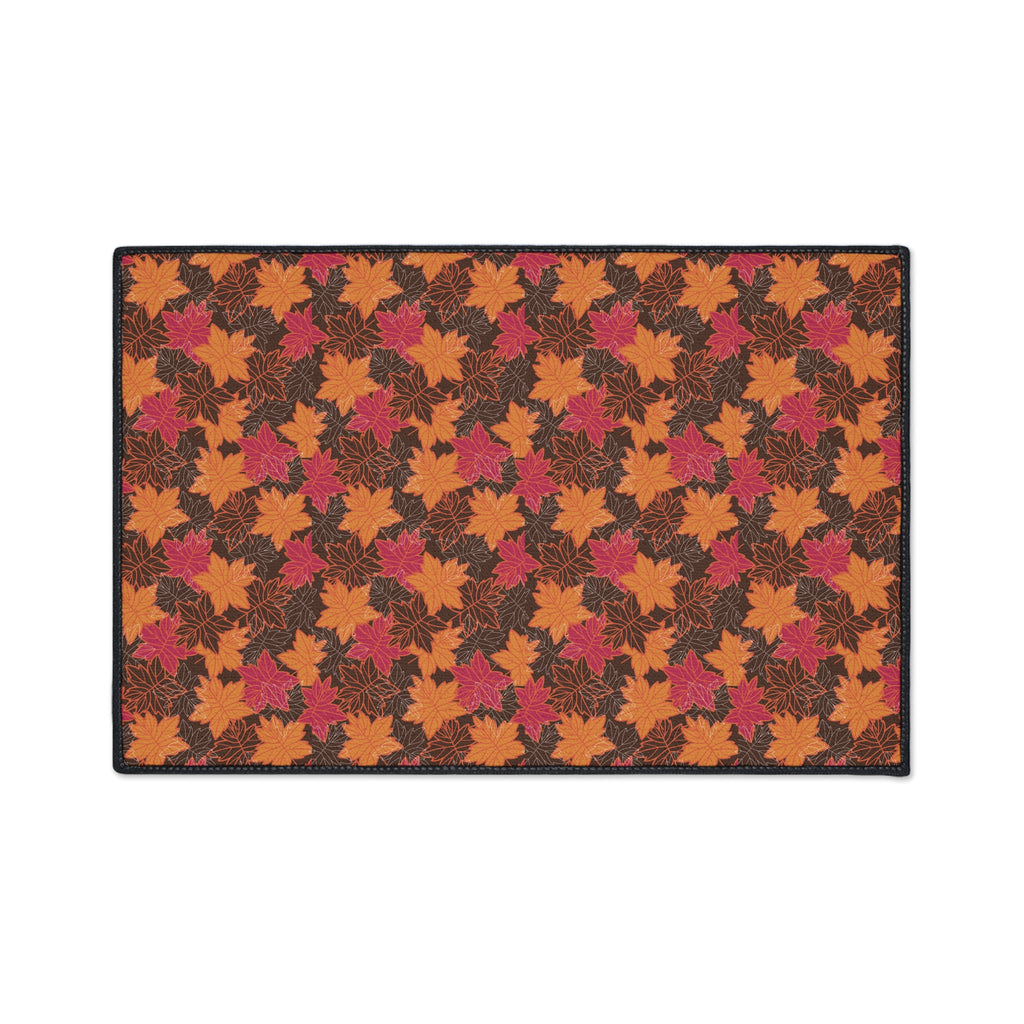 Thanksgiving Heavy Duty Floor Mat - Autumn Leaves