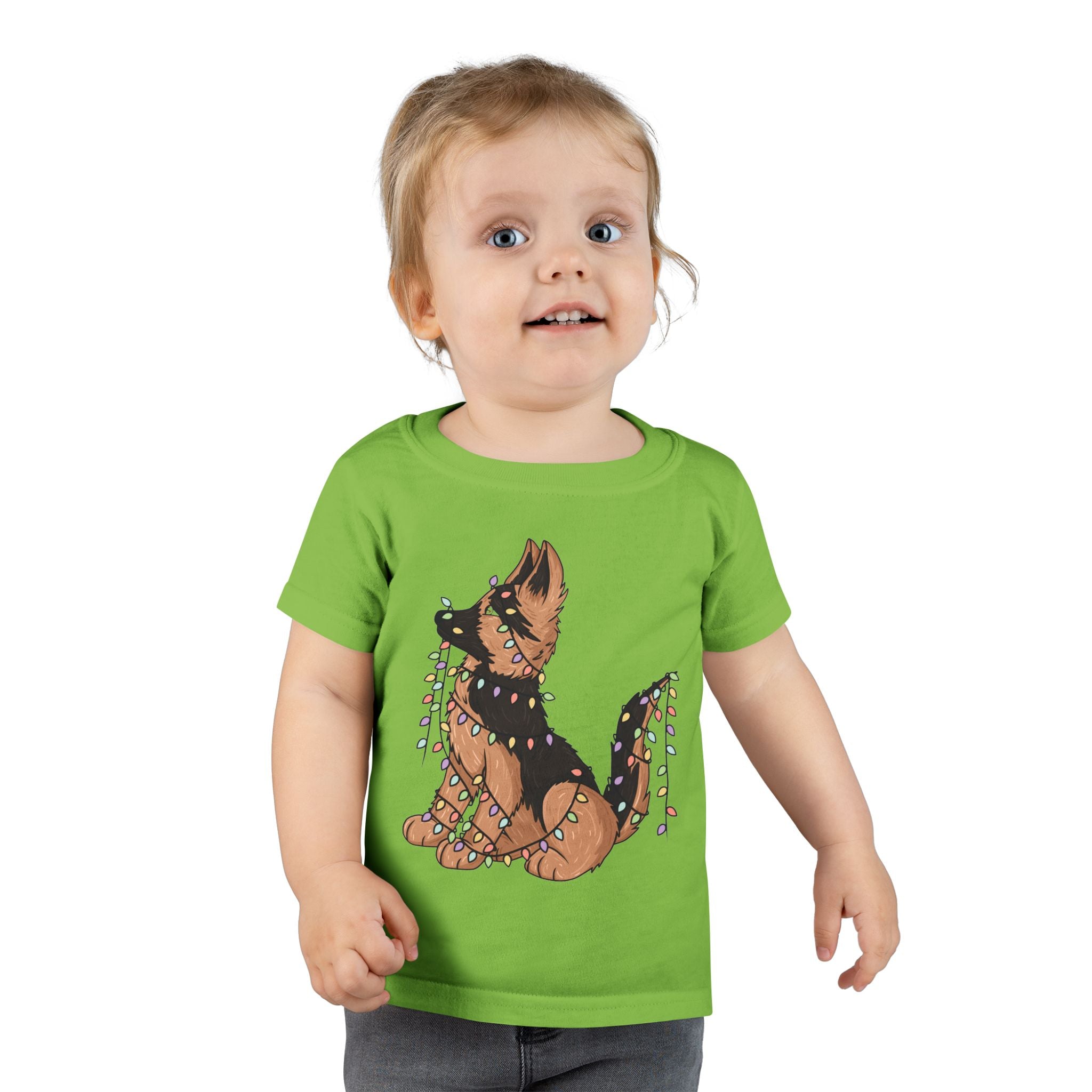 Christmas German Shepherd Toddler T-Shirt