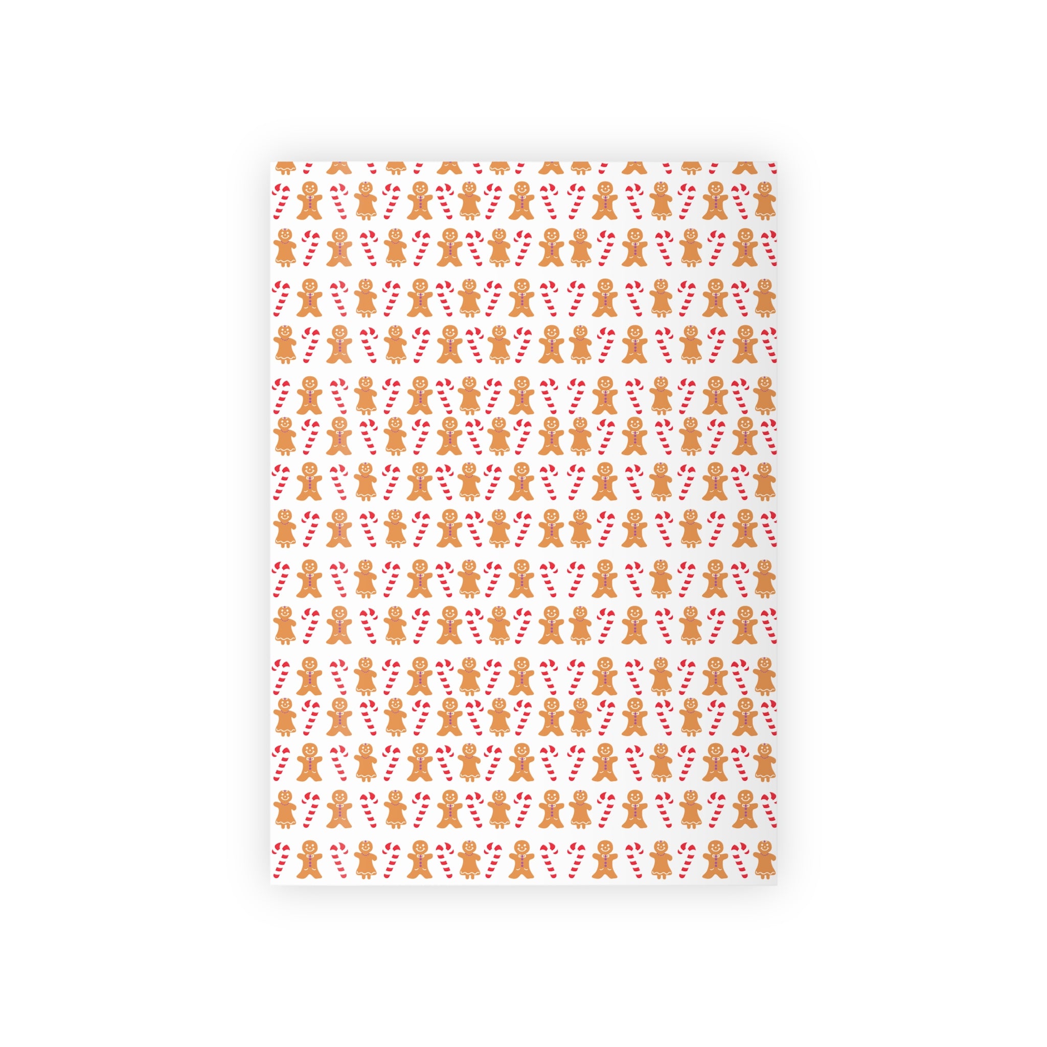 Gingerbread Holiday Gift Wrapping Paper Roll