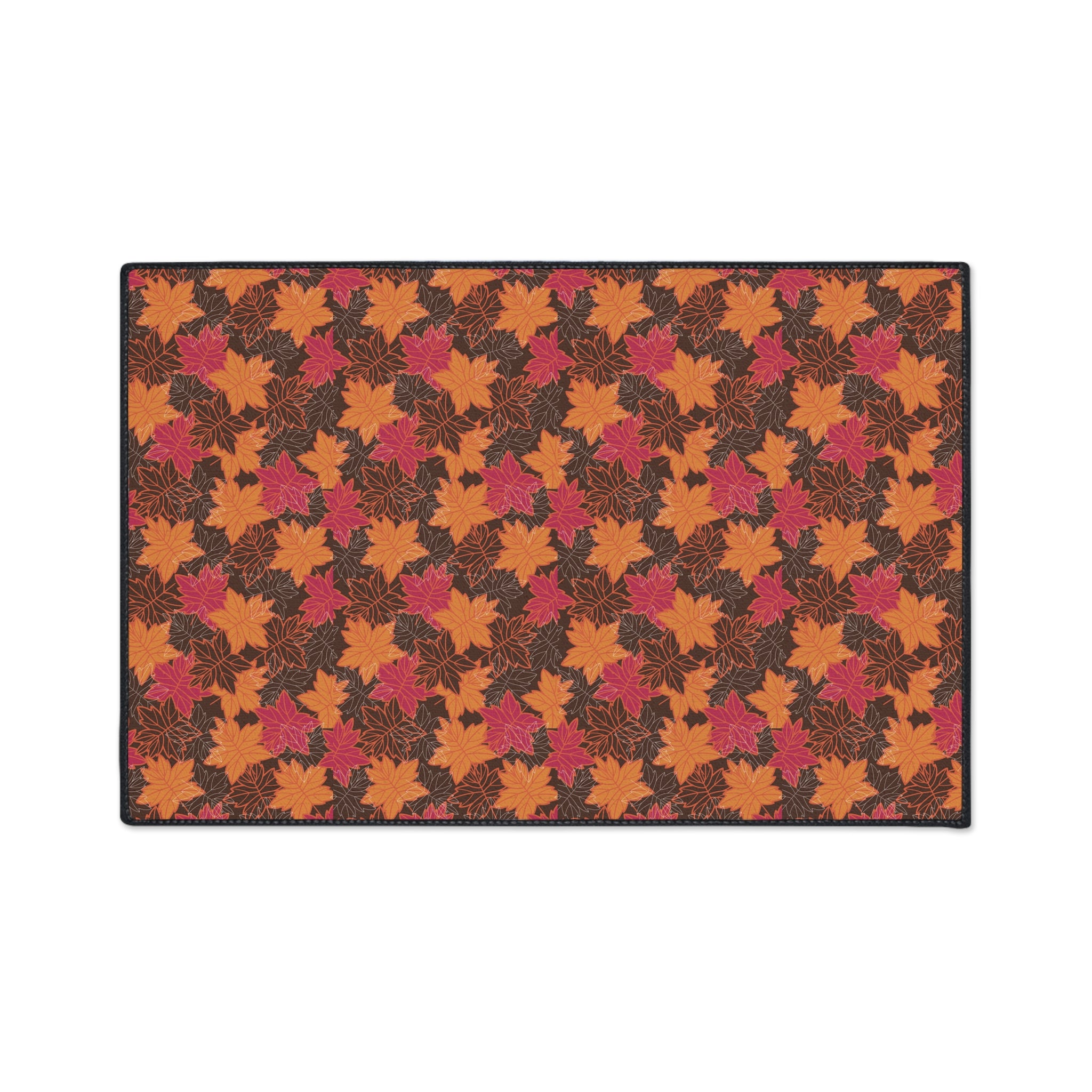 Thanksgiving Heavy Duty Floor Mat - Autumn Leaves