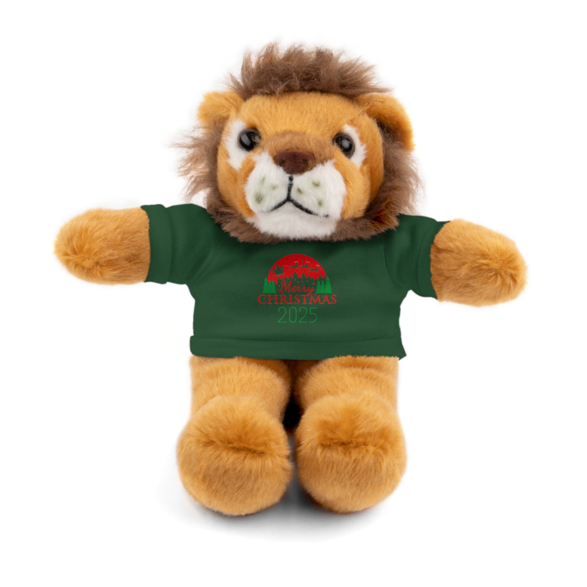Christmas Plush Bear with 2025 Christmas Tee