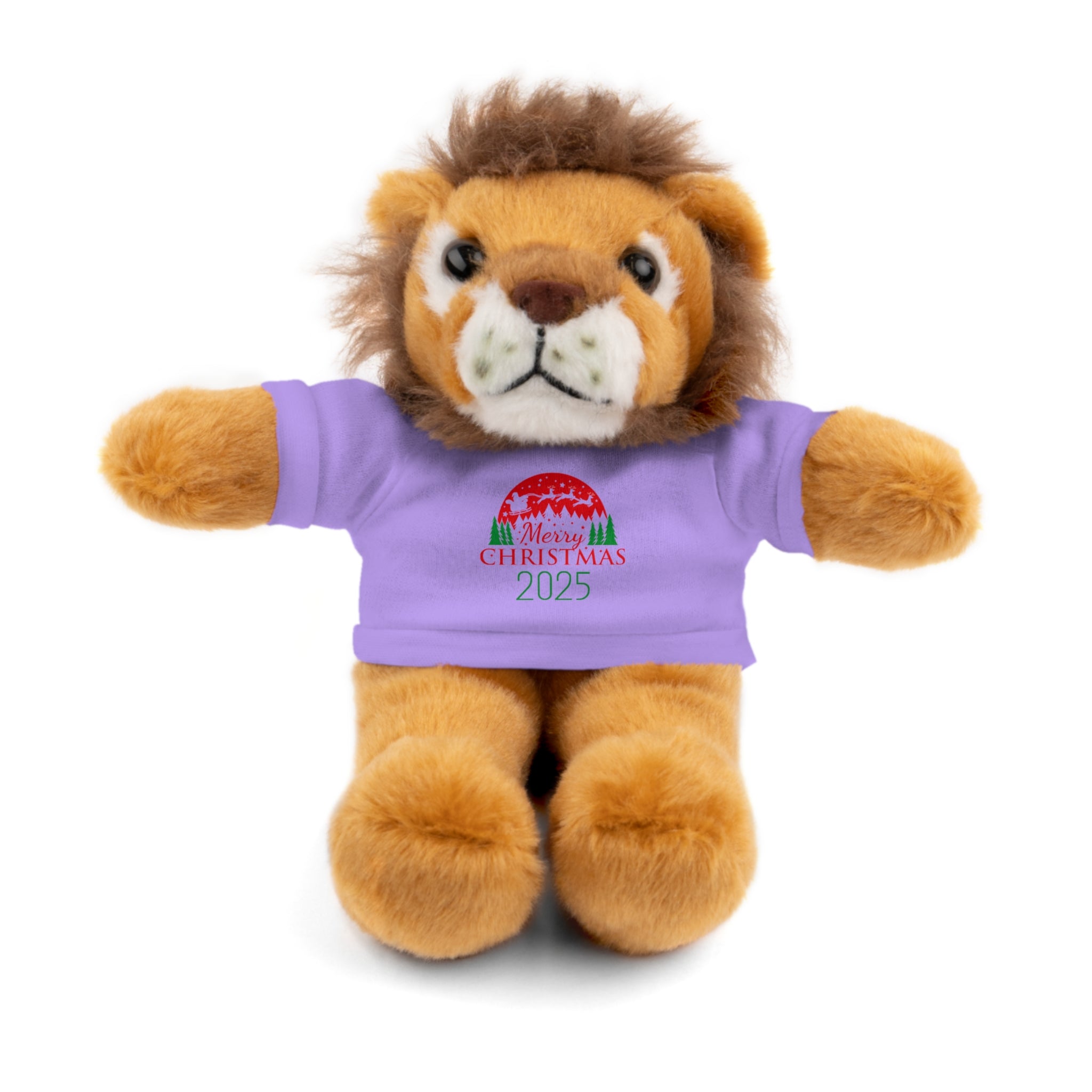 Christmas Plush Bear with 2025 Christmas Tee