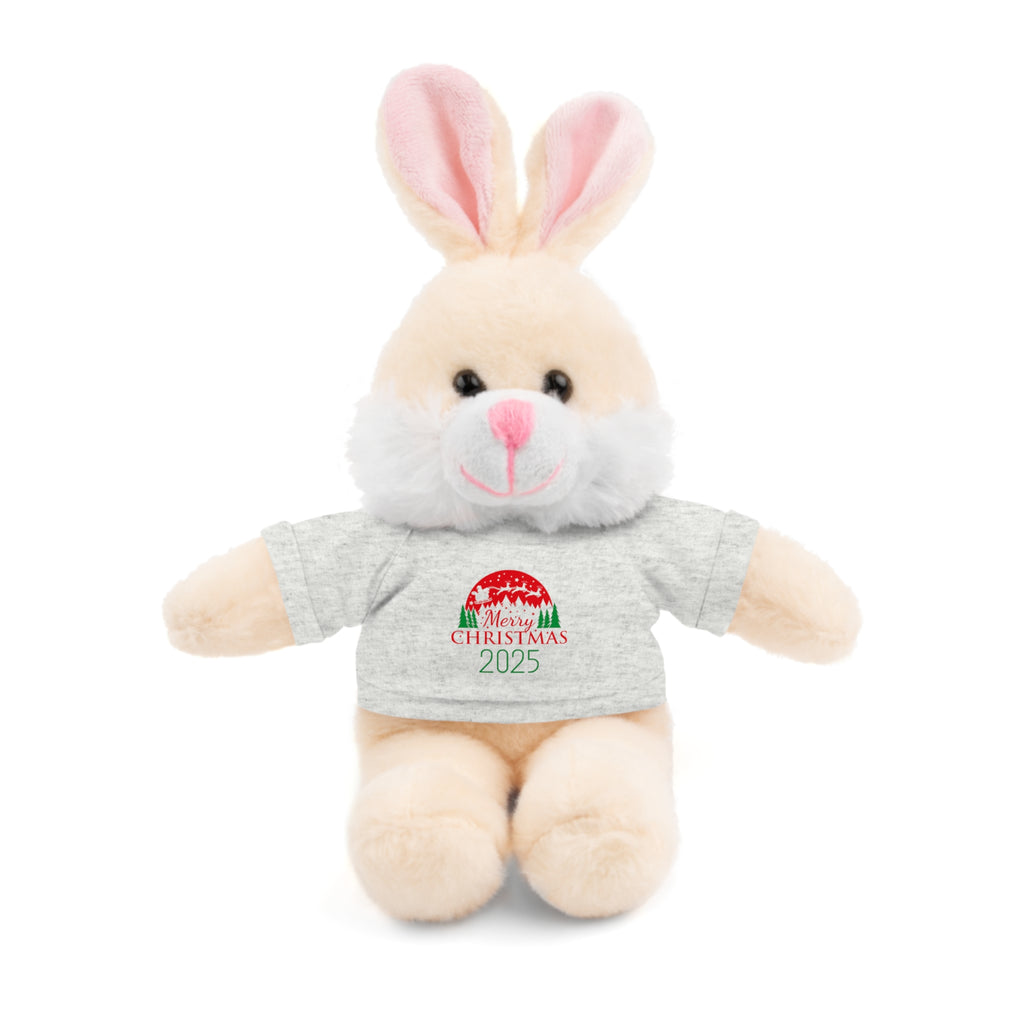 Christmas Plush Bear with 2025 Christmas Tee