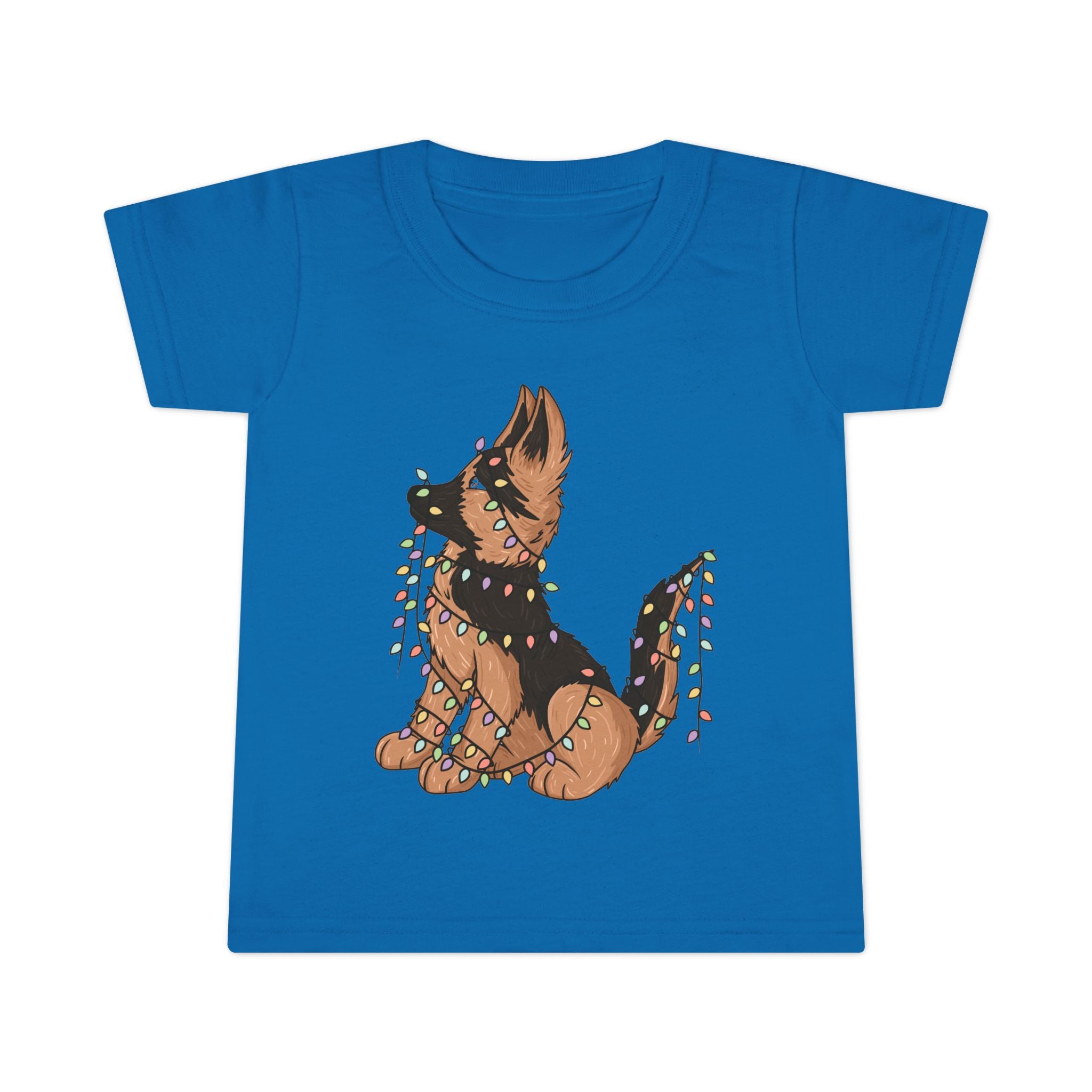 Christmas German Shepherd Toddler T-Shirt