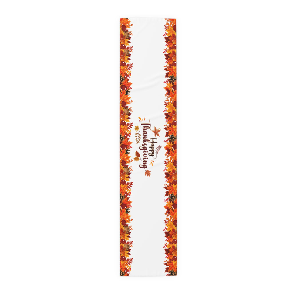Thanksgiving Table Runner - Fall Leaves