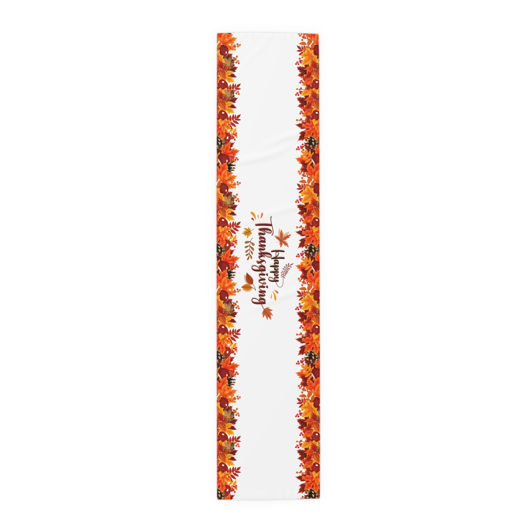 Thanksgiving Table Runner - Fall Leaves