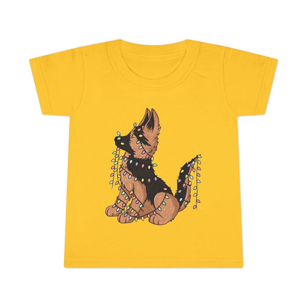 Christmas German Shepherd Toddler T-Shirt