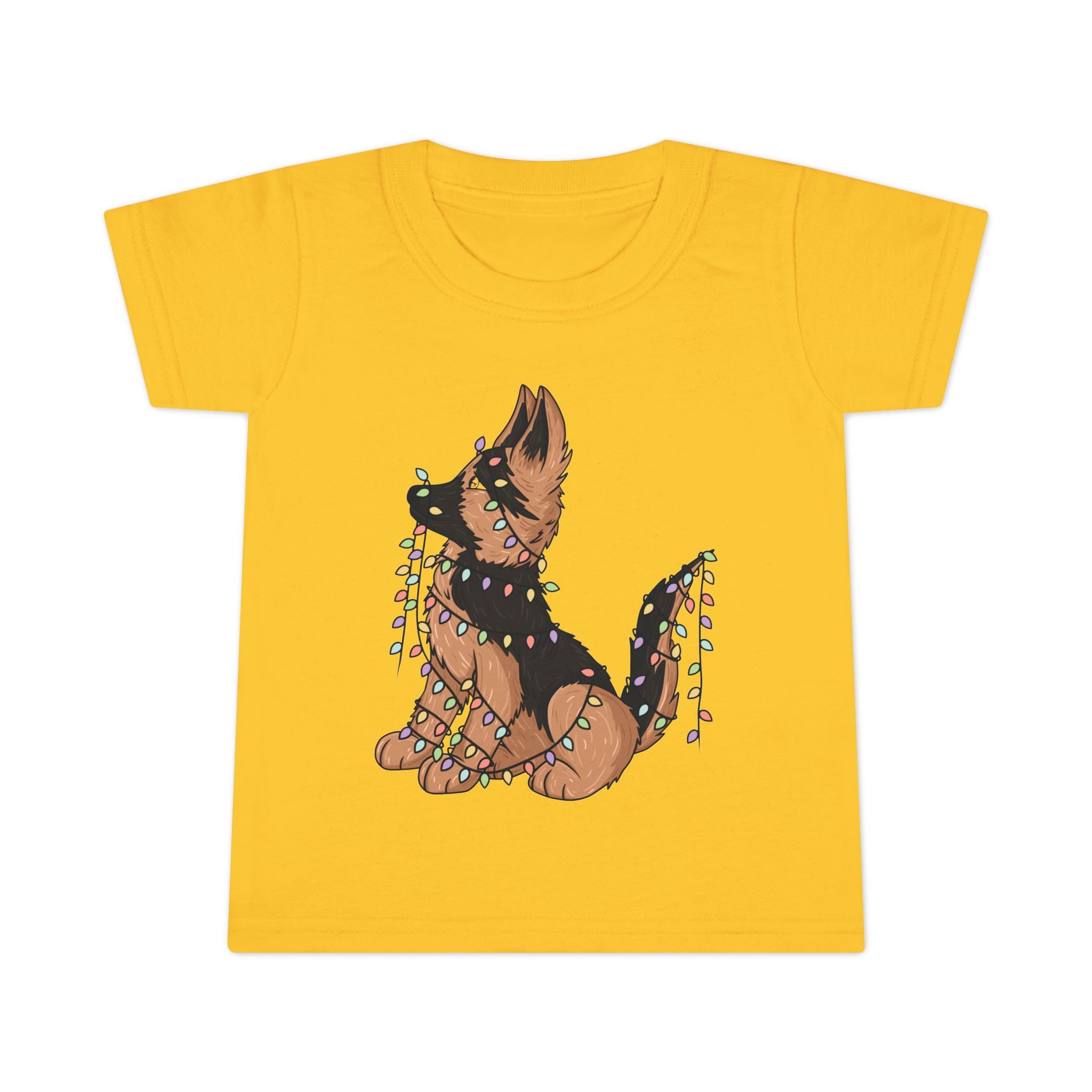 Christmas German Shepherd Toddler T-Shirt