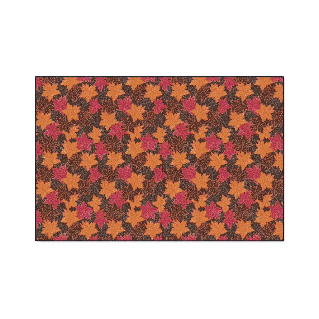 Thanksgiving Heavy Duty Floor Mat - Autumn Leaves