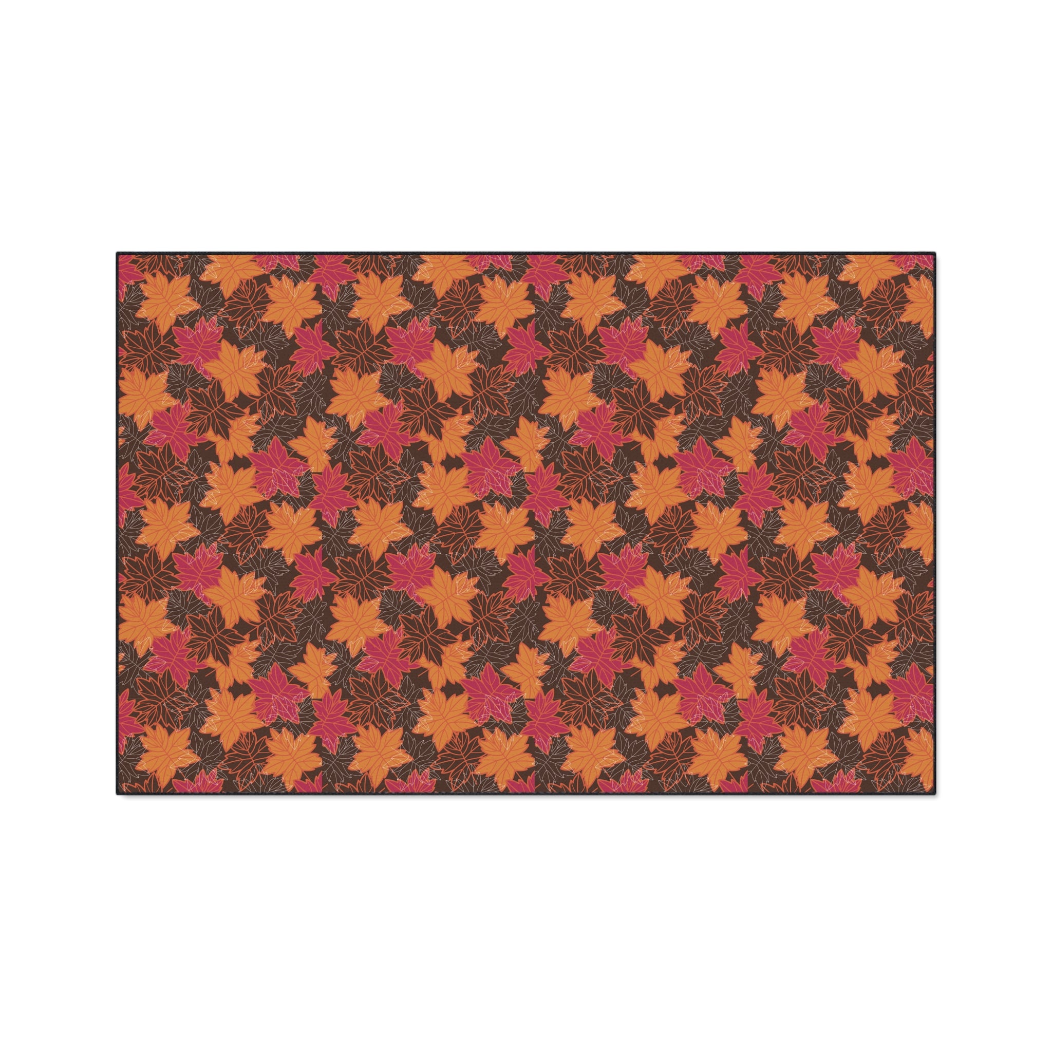 Thanksgiving Heavy Duty Floor Mat - Autumn Leaves