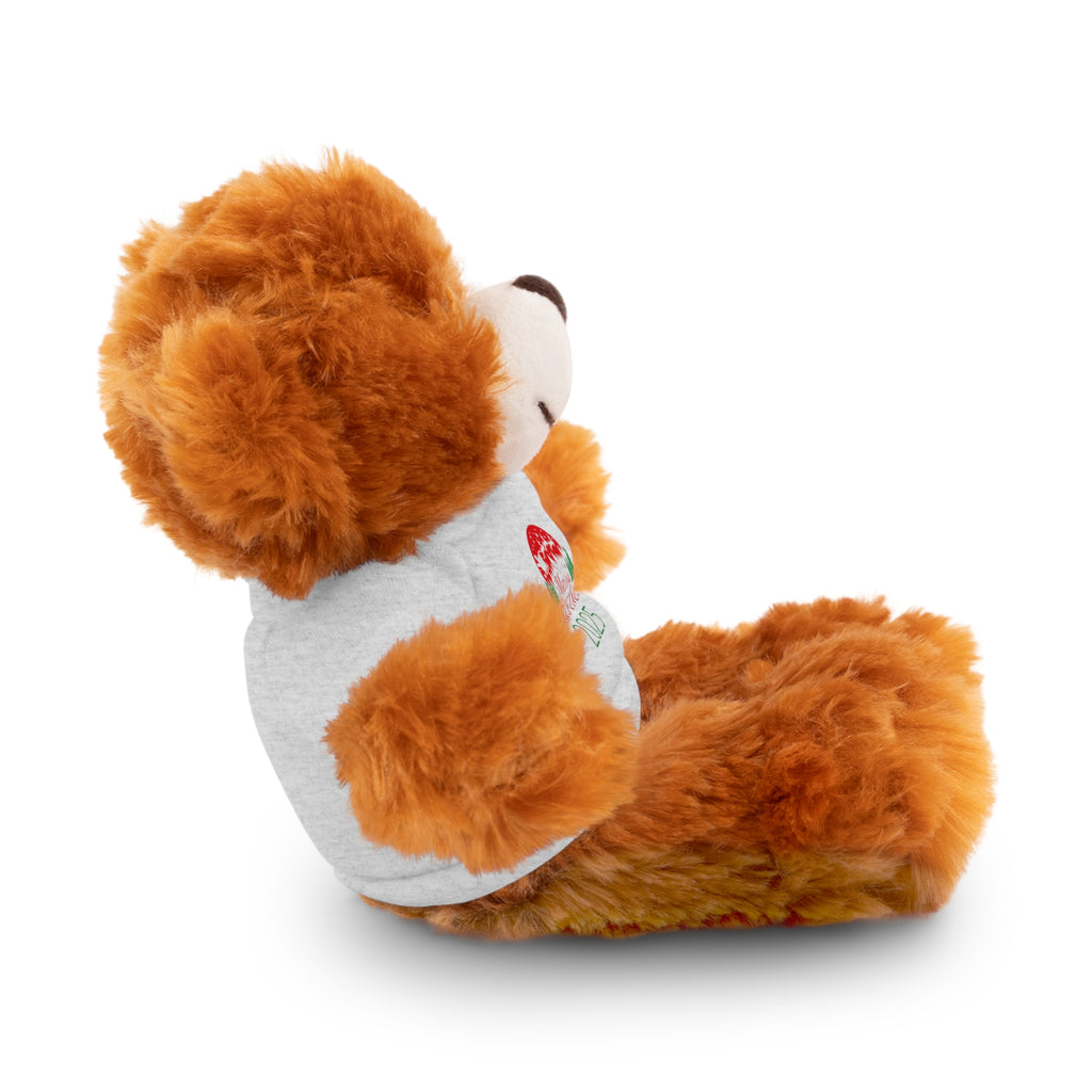 Christmas Plush Bear with 2025 Christmas Tee