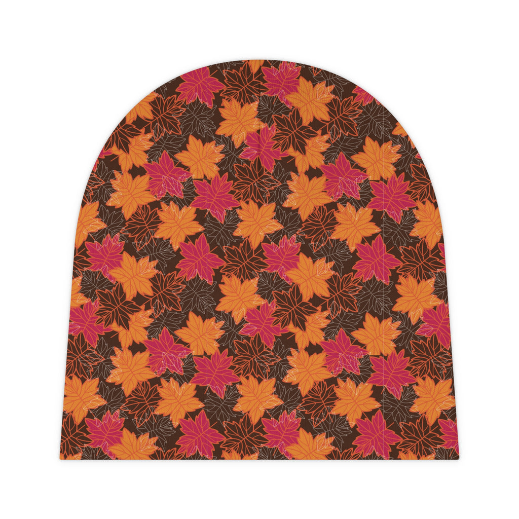 Thanksgiving Themed Baby Beanie - Fall Leaves