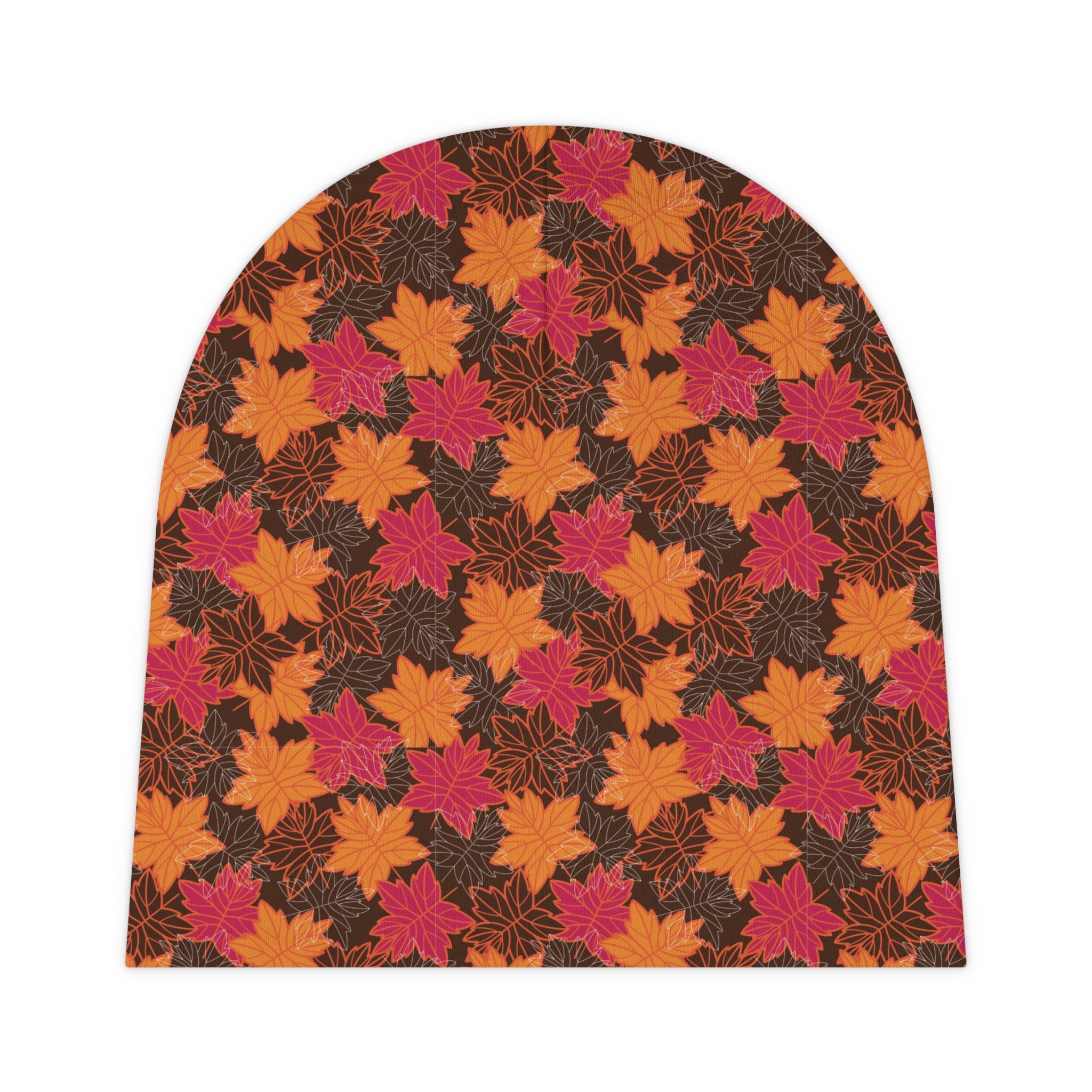 Thanksgiving Themed Baby Beanie - Fall Leaves