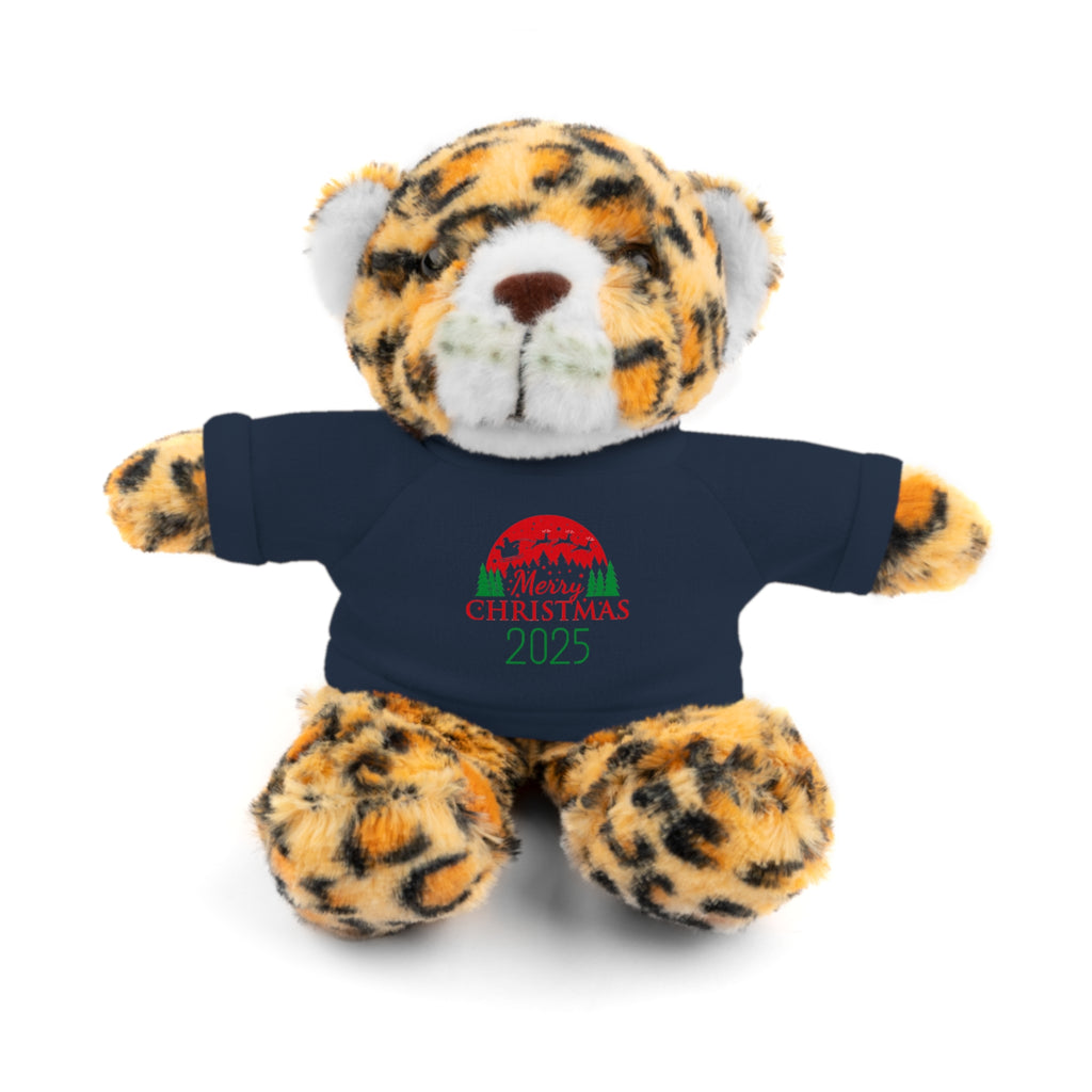 Christmas Plush Bear with 2025 Christmas Tee
