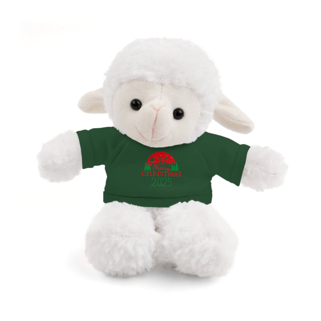 Christmas Plush Bear with 2025 Christmas Tee