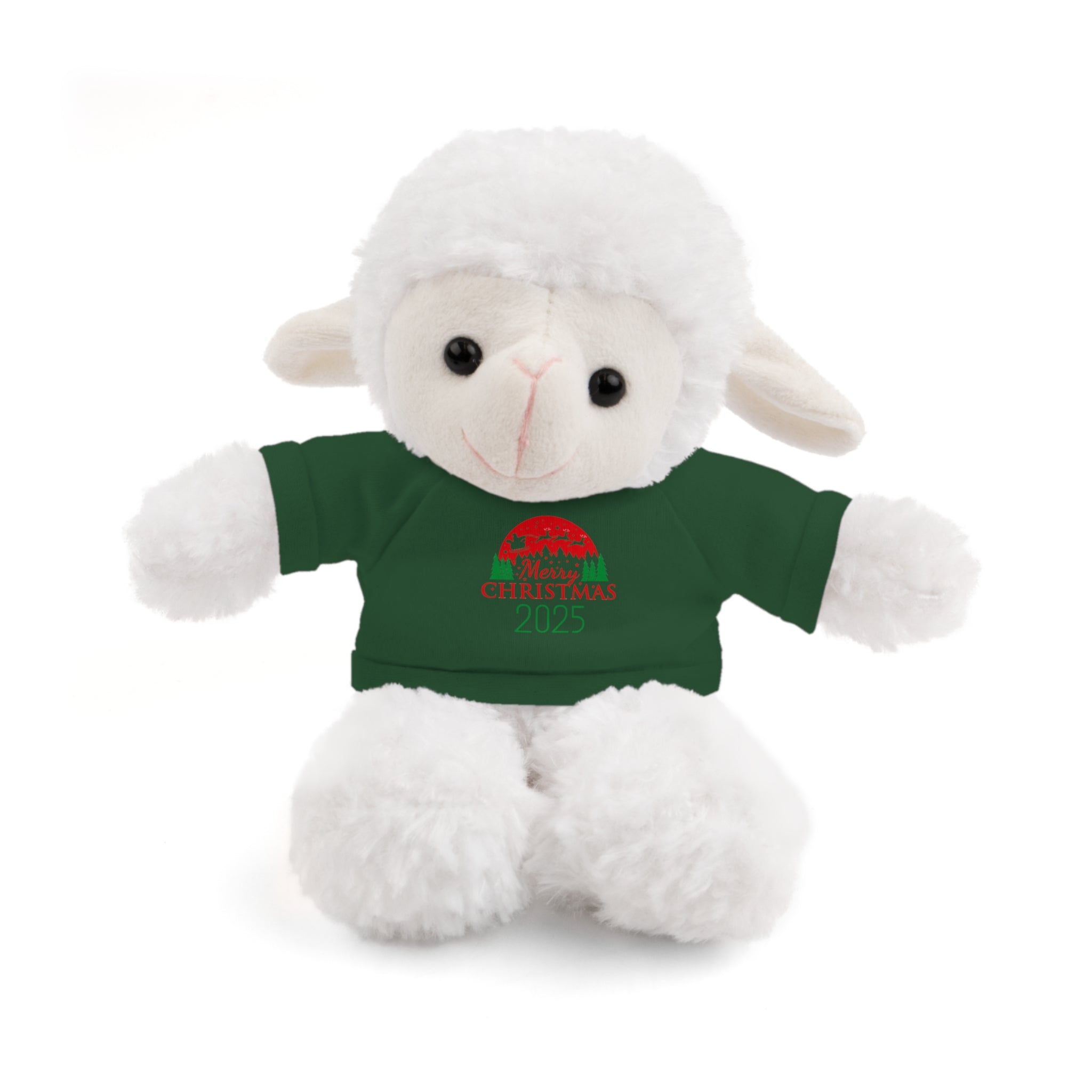 Christmas Plush Bear with 2025 Christmas Tee