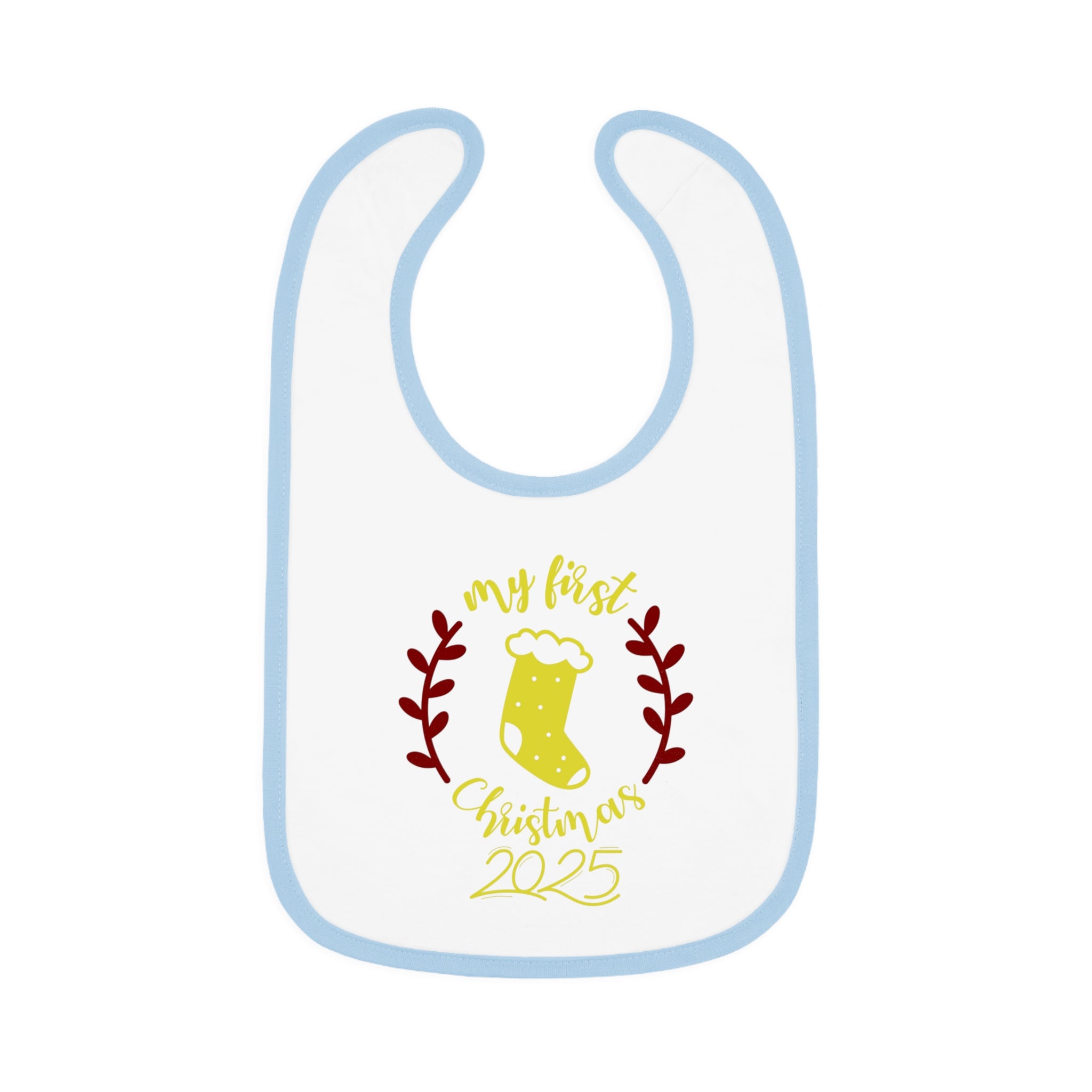 My First Christmas 2025 Baby Bib