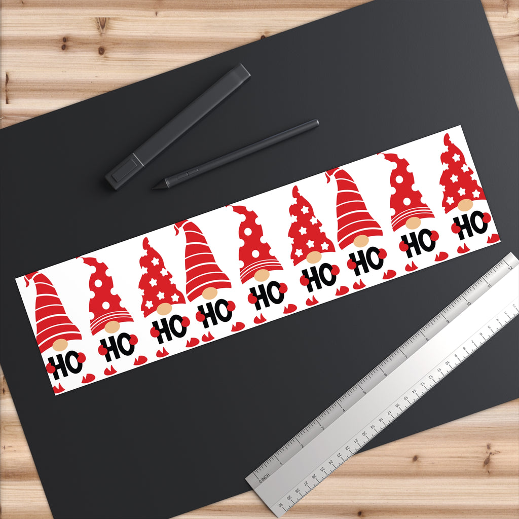 Holiday Gnome Bumper Stickers - Christmas Car Decor