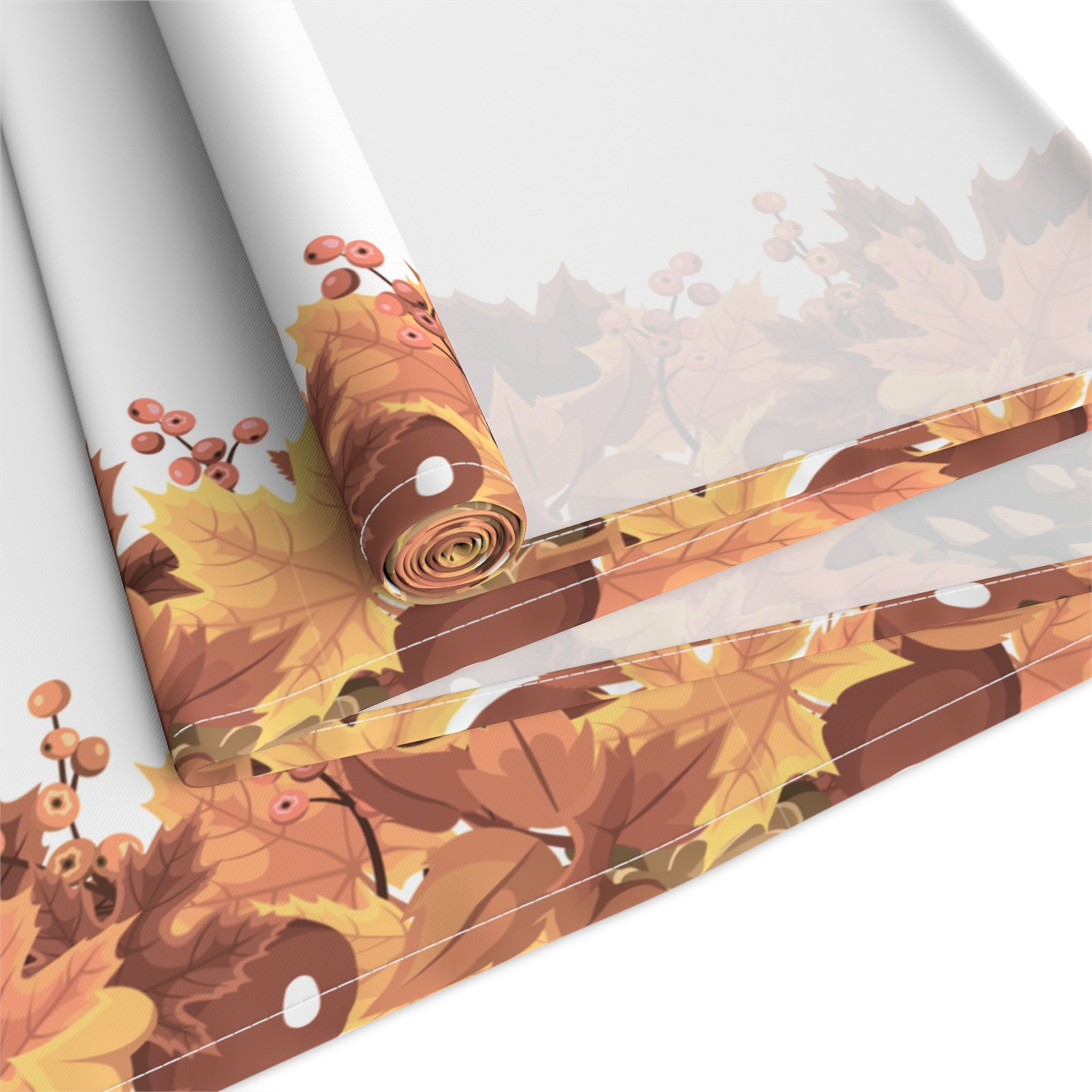 Thanksgiving Table Runner - Fall Leaves