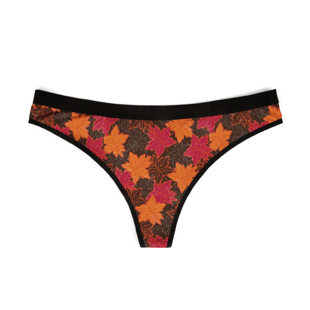 Thanksgiving Women's Thong - Autumn Leaves