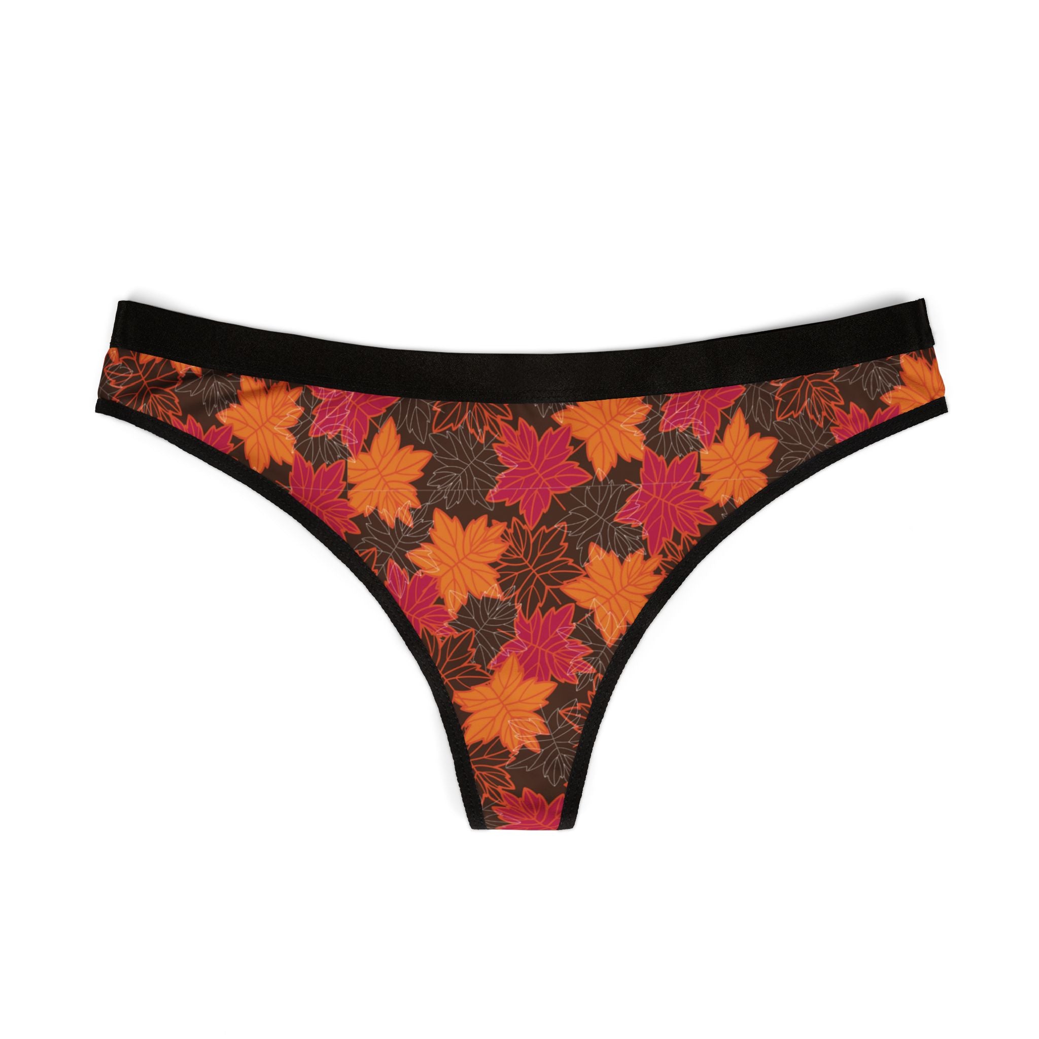 Thanksgiving Women's Thong - Autumn Leaves
