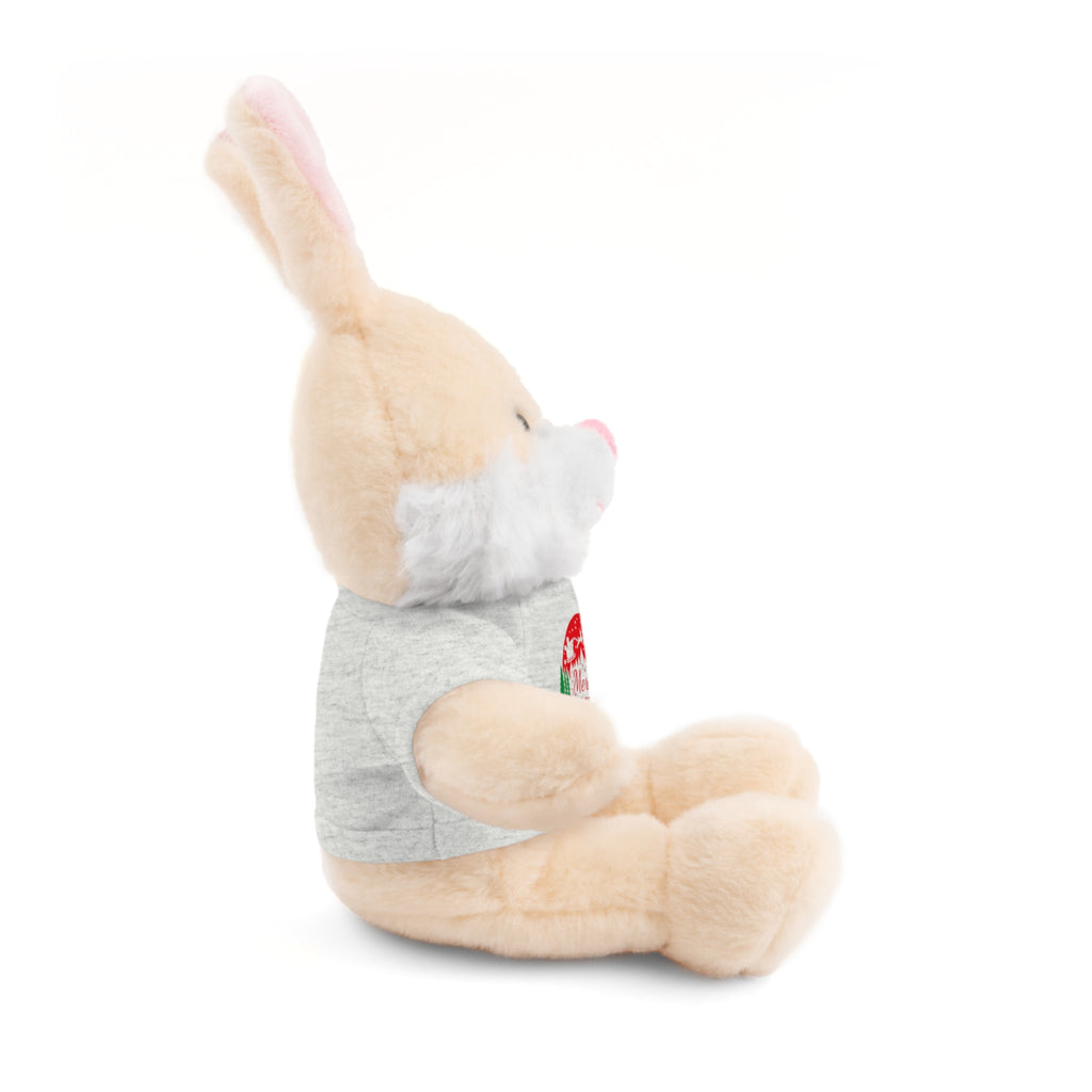 Christmas Plush Bear with 2025 Christmas Tee