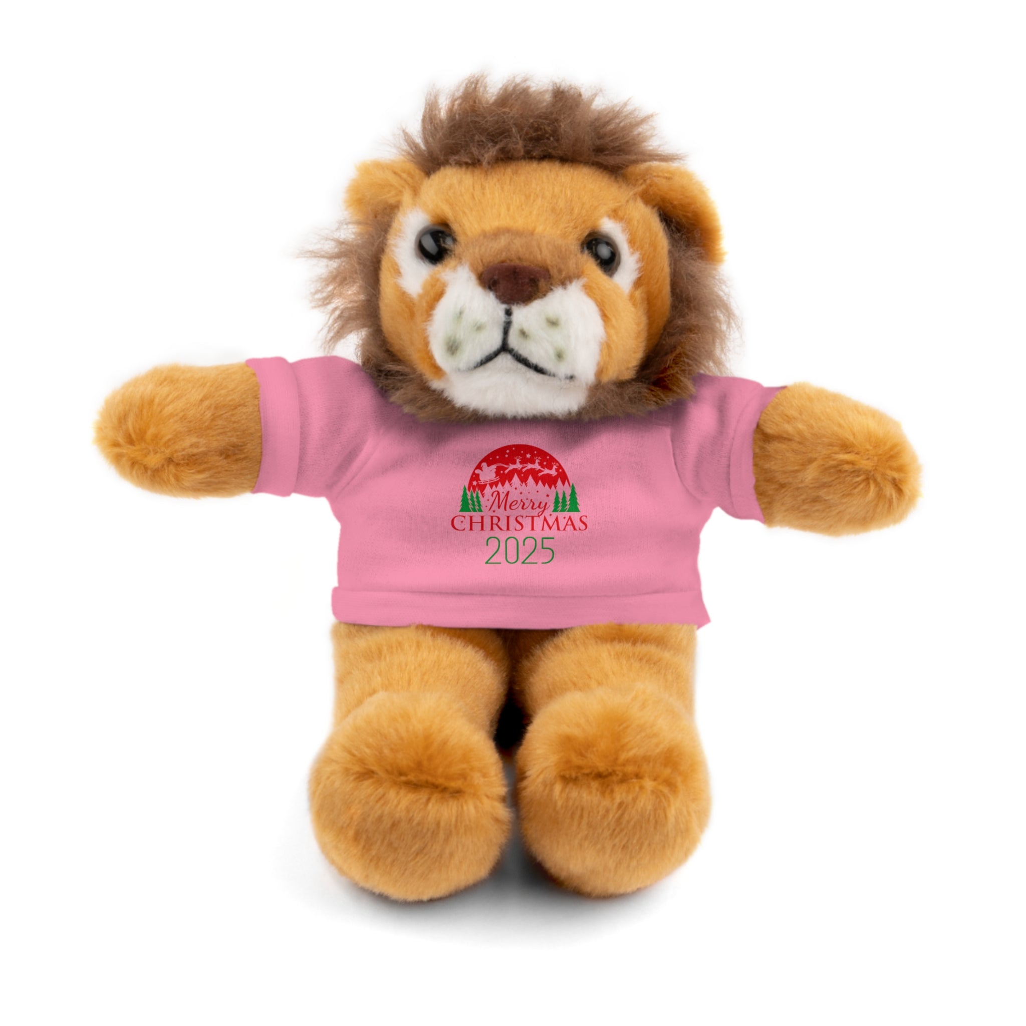 Christmas Plush Bear with 2025 Christmas Tee