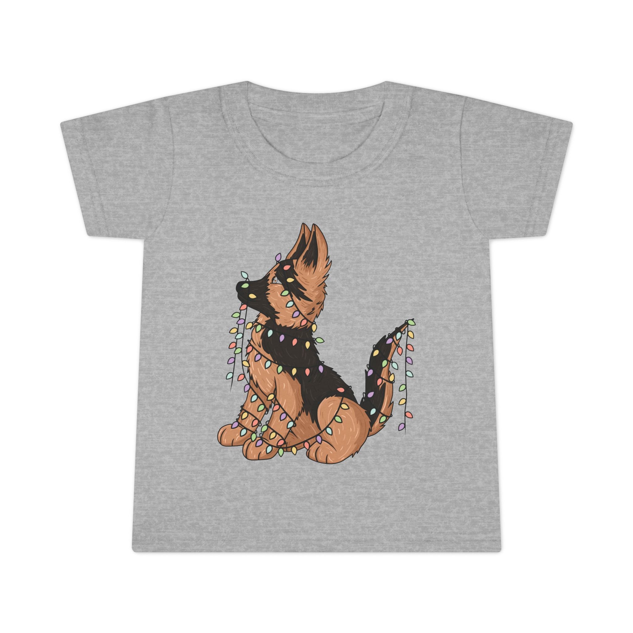 Christmas German Shepherd Toddler T-Shirt
