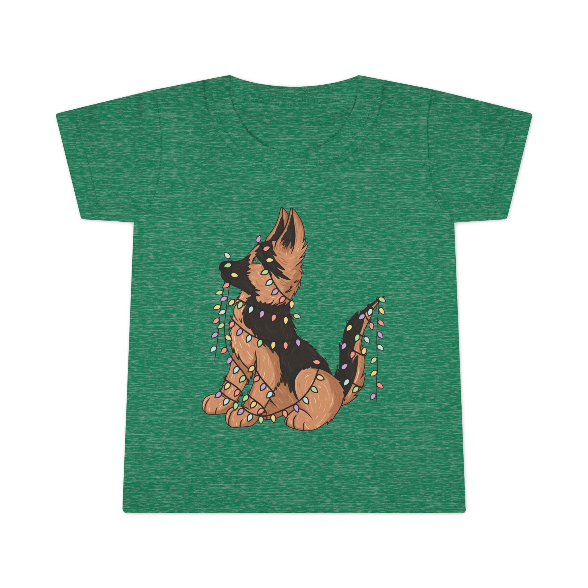 Christmas German Shepherd Toddler T-Shirt