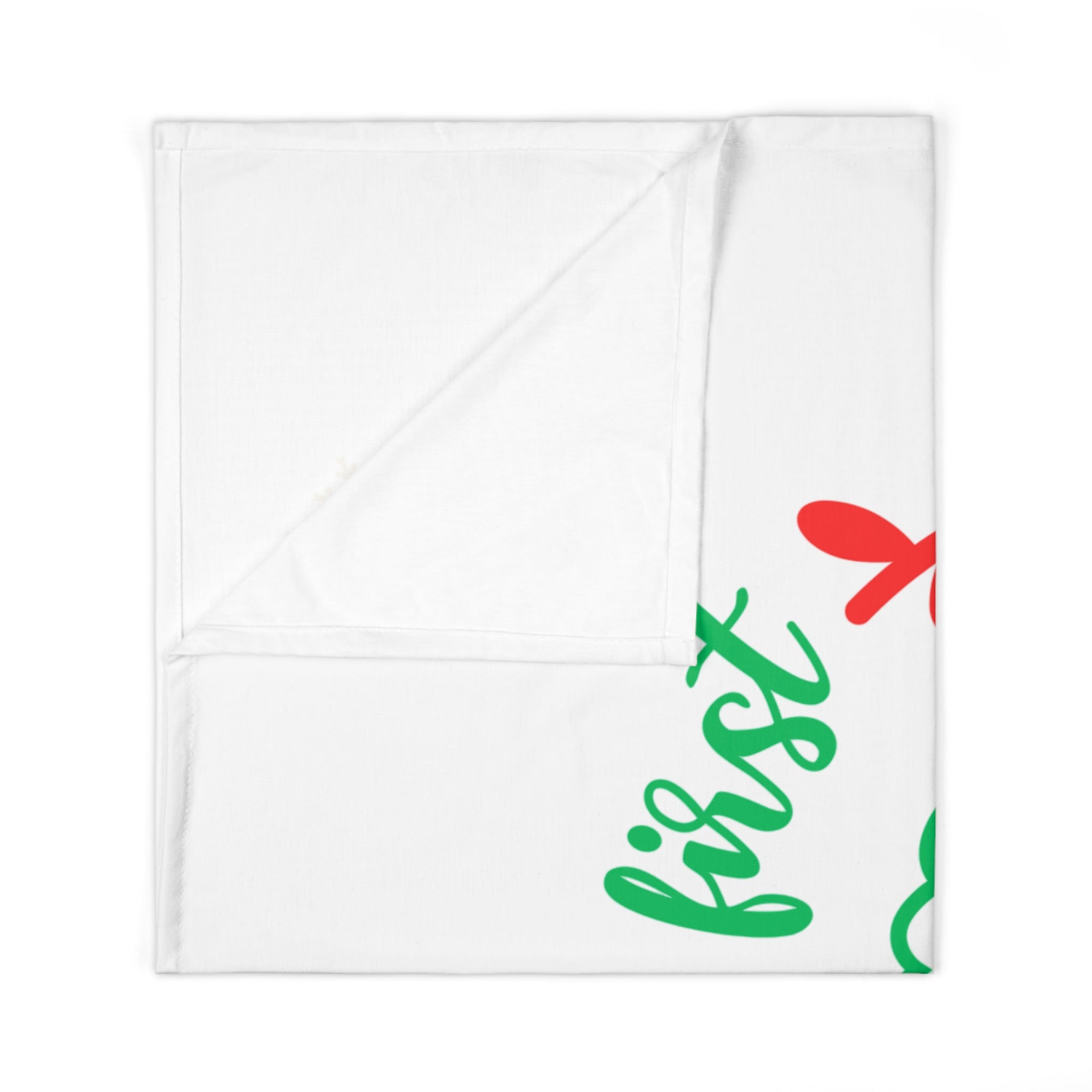 Baby Swaddle Blanket - My First Christmas