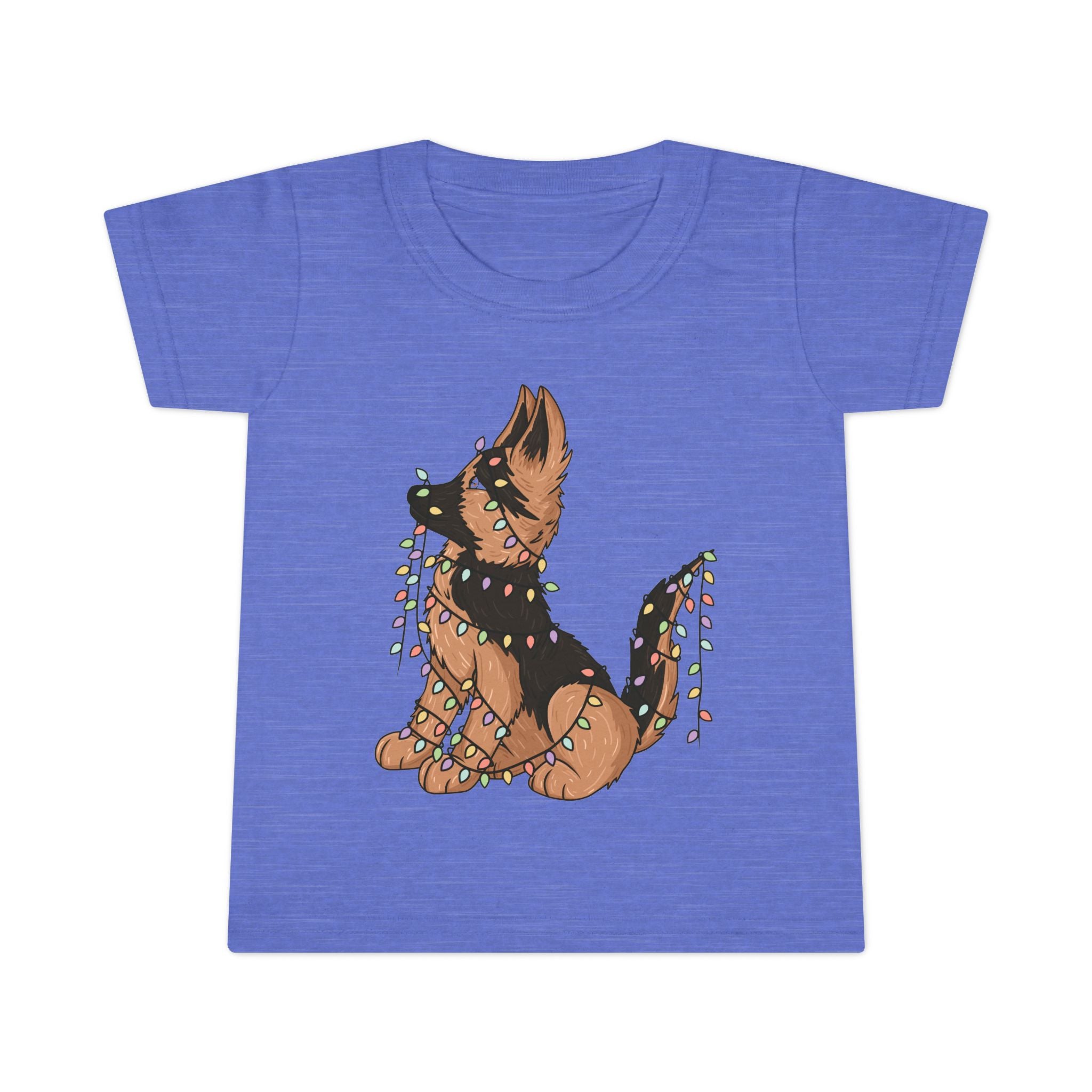 Christmas German Shepherd Toddler T-Shirt