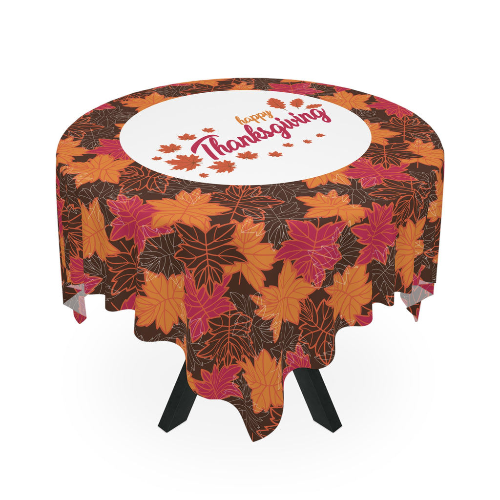 Thanksgiving Tablecloth - Fall Leaves